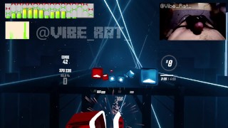hards-free-ejaculation-playing-beatsaber-with-the-monster-nobra-twincharger-vibrator-bass-nipple