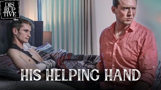 stepdad-helps-stepson-cum-when-bedridden-from-accident-trevor-harris-pierce-paris-disruptive